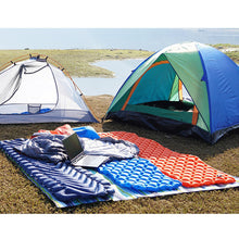 Portable Outdoor Inflatable Camping Mattress Travel Air Cushion
