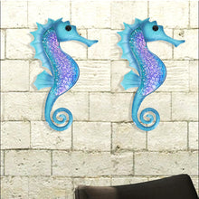 Metal Seahorse Wall Decor