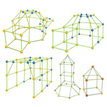 DIY 3D Kids Construction Fort Building Kit