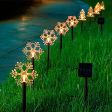 Pack of 5 Solar Powered Outdoor Decorative Stake Lights