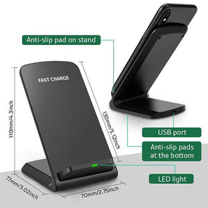 Wireless Smartphone Charger Stand Dock - Groupy Buy