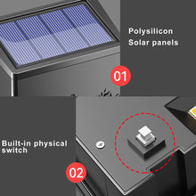 Decorative Solar Fence Wall Light