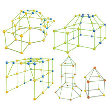 DIY 3D Kids Construction Fort Building Kit