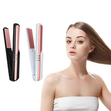 USB Rechargeable Portable Travel Ceramic Hair Straightener