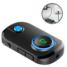 2-in-1 Bluetooth Car Audio Hands-free Call Receiver and Speaker