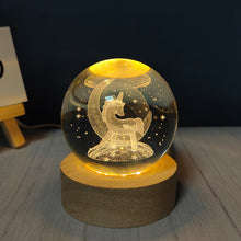 6cm 3D Crystal Ball LED Light