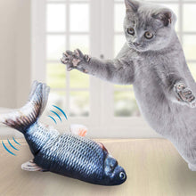 Mobile Cat Fish Kicking Realistic Interactive Exercise Cat Plush Toy