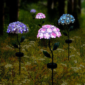 Solar Powered Flower Garden Lights
