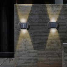 Outdoor Solar Powered Garden Wall Light