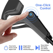 Bone Conduction Lightweight Rechargeable Wireless Bluetooth Earphones