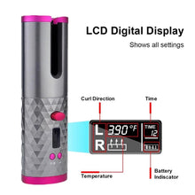Cordless Auto Rotating Ceramic Hair Curler