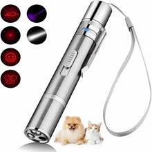 USB Rechargeable Interactive UV Laser Pointer Pen