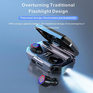 TWS M12 True Wireless LED Digital Display Bluetooth Headset