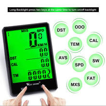 Wireless Waterproof Backlit Bicycle Speedometer