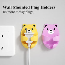 8pcs Wall Mounted Adhesive Plug Hooks