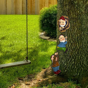 Climbing Gnomes Tree Hugger Decor