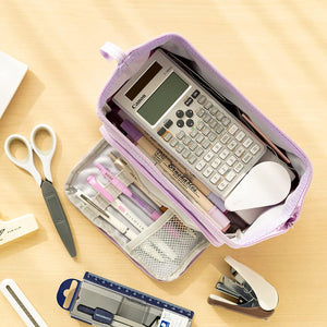 Pencil Case Large Capacity Handheld Cosmetic Storage Bag