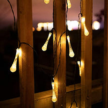 Solar Powered Outdoor Fairy LED Droplight