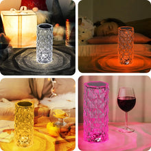 Bedside Atmosphere Crystal Table Lamp
