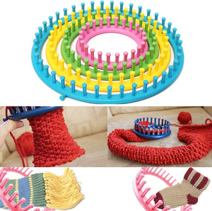 Round Knitting Looms Set Crafting Kit