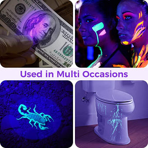 Battery Operated Purple LED Flashlight Pet Urine Detector