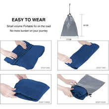 Inflatable Portable Foot Rest with Storage Bag