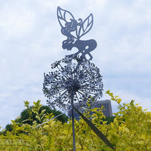 Garden Fairy Dancing On A Dandelion Sculpture