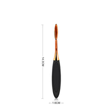 5pcs Oval Makeup Brushes Set