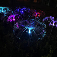 Solar Garden Fiber Optic Lights