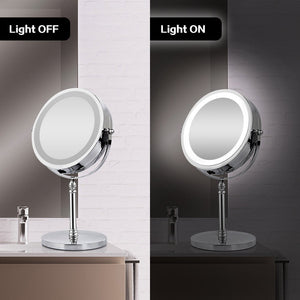 8-inch LED Backlit Makeup Vanity Mirror