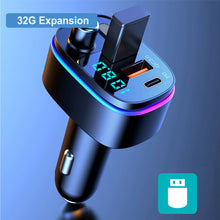 Bluetooth V5.0 FM Transmitter Wireless Radio Adaptor and Car with Backlit and LED Digital Display