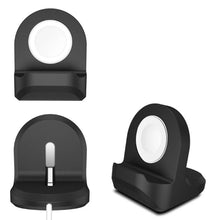 Silicone Charge Stand Holder Station Dock for iWatch