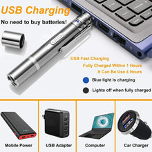 USB Rechargeable Interactive UV Laser Pointer Pen