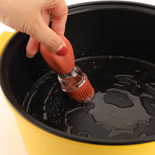 Portable Oil Sauce Bottle with Silicone Brush