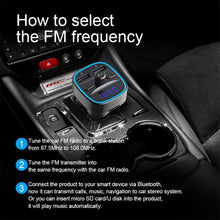 FM Bluetooth Transmitter Wireless Radio Car Adapter Kit
