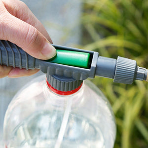 Portable High Pressure Air Pump Manual Sprayer Drinking Bottle Spray Head Nozzle Watering Tool