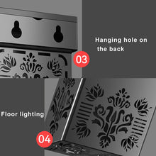 Decorative Solar Fence Wall Light