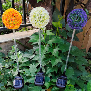 Solar Powered Dandelion Outdoor Garden Light Decoration