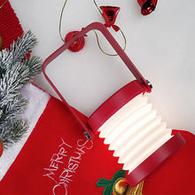 LED Retractable Folding Lamp Portable Wooden Night Light