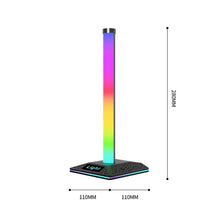 RGB Touch Control Atmosphere Gaming Headphone Stand