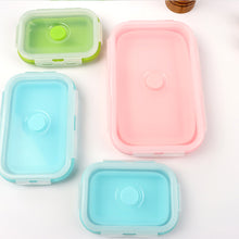 4 Sizes Silicone Collapsible Lunch Box