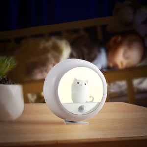Adjustable Brightness Motion Sensing Cat Night Light