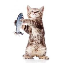 Mobile Cat Fish Kicking Realistic Interactive Exercise Cat Plush Toy