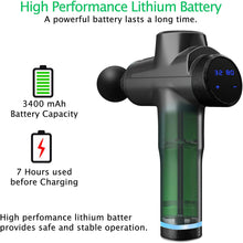 LCD Display Sports Muscle Relaxer Electric Massager