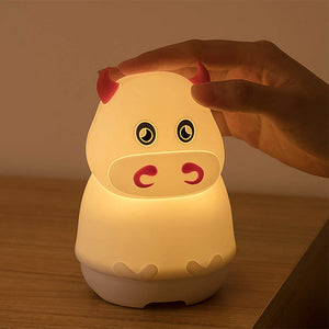 USB Rechargeable Silicone Animal Night Light and BT Speaker