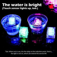 Reusable LED Ice Cube Shape Lights