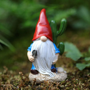 Micro Landscape Ornaments Gnomes Fairy Resin Statues