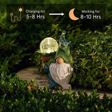 Outdoor Solar Light Garden Resin Ornaments