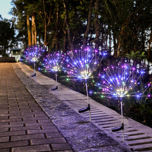 90, 120 or 150 LED Solar Firework Light