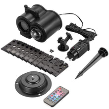 2 in 1 Christmas Holiday Projector Lights with Ocean wave Light 16 Film options